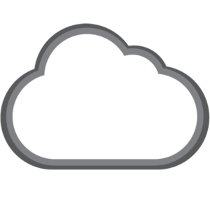 Icon representing cloud-based monitoring
